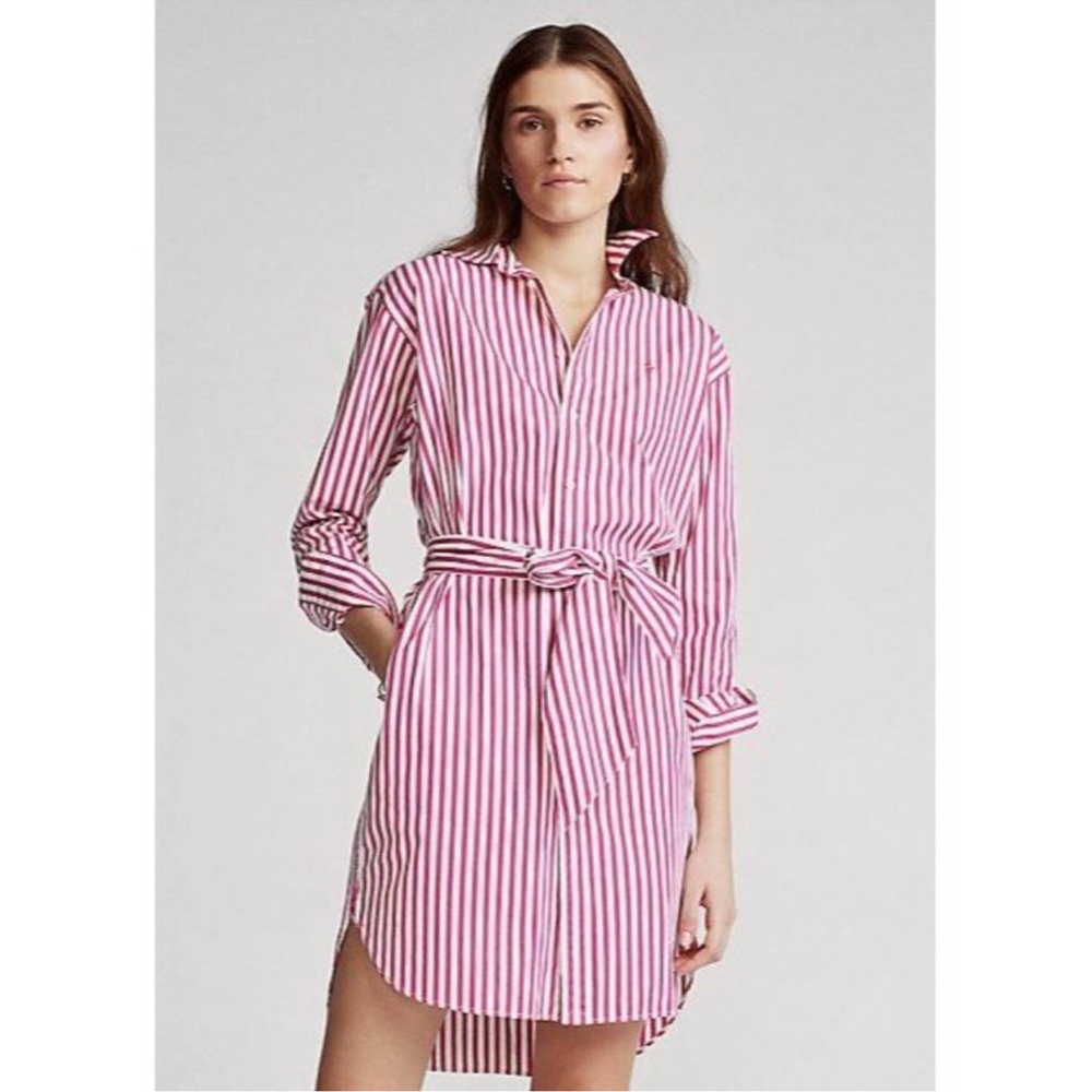 Reformation Nairobi Belted Shirt Dress